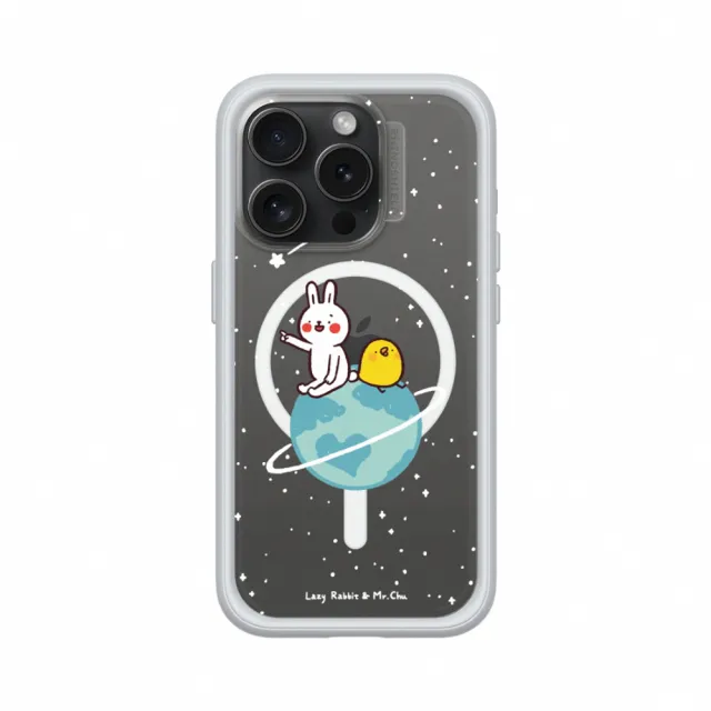 【RHINOSHIELD 犀牛盾】iPhone 13 mini/Pro/Max Mod NX MagSafe兼容 手機殼/小宇宙(懶散兔與啾先生)