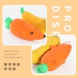 【水果動物】可愛胡蘿蔔鼠乳膠玩具(Q彈 柔軟 中小型犬 潔牙骨 磨牙棒 發聲玩具 狗玩具)