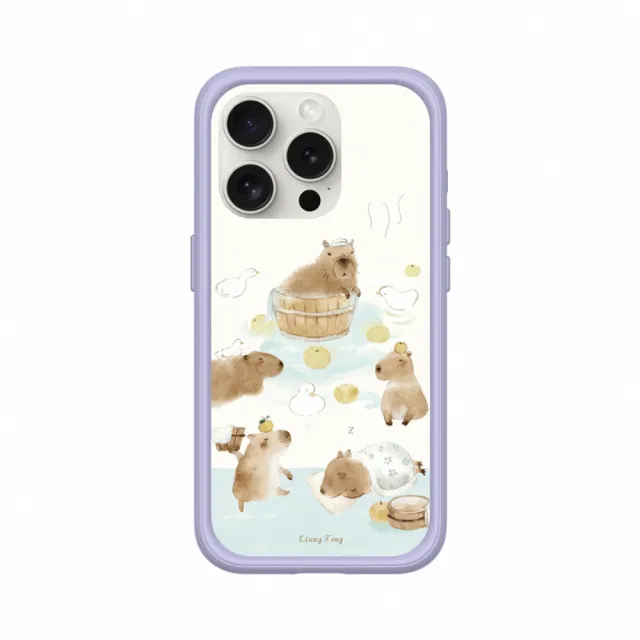 【RHINOSHIELD 犀牛盾】iPhone 12 mini/Pro/Max Mod NX MagSafe兼容 手機殼/水豚君(涼丰系列)