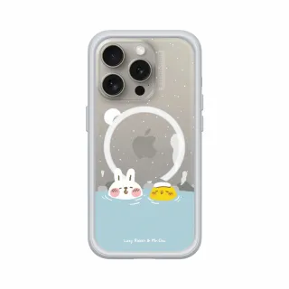 【RHINOSHIELD 犀牛盾】iPhone 12 mini/Pro/Max Mod NX MagSafe兼容 手機殼/泡溫泉(懶散兔與啾先生)