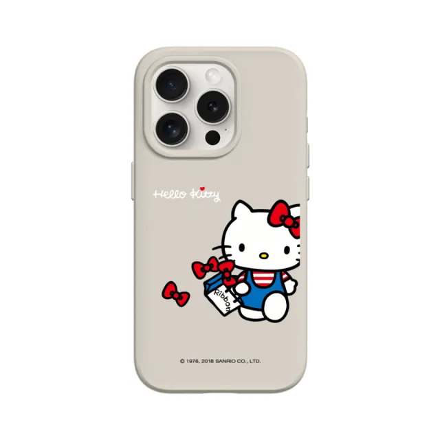 【RHINOSHIELD 犀牛盾】iPhone 14系列 SolidSuit MagSafe兼容 磁吸手機殼/Shopping day(Hello Kitty)
