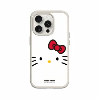 【RHINOSHIELD 犀牛盾】iPhone 14系列 SolidSuit MagSafe兼容 磁吸手機殼/大臉Hello Kitty(Hello Kitty)