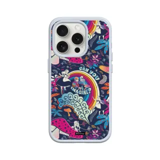 【RHINOSHIELD 犀牛盾】iPhone 14系列 SolidSuit MagSafe兼容 磁吸手機殼/愛麗絲夢遊仙境(迪士尼經典)
