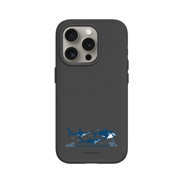 RHINOSHIELD 犀牛盾 iPhone 14系列 SolidSuit MagSafe兼容 磁吸手機殼/海底總動員-吃素的鯊魚(迪士尼)