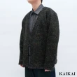 【KAI KAI】彩斕亮絲編織開衫外套(男款/女款 義大利編織 特殊亮絲布料 設計款開衫外套)
