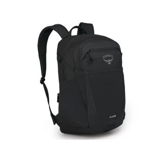 【Osprey】Flare 27 多功能通勤電腦背包 黑色(休閒後背包 雙肩後背包 筆電背包)