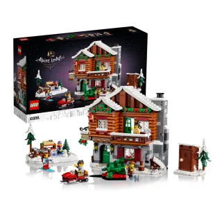 【LEGO 樂高】Icons 10325 阿爾卑斯山小屋(高山小屋 聖誕樹 居家擺設 禮物)