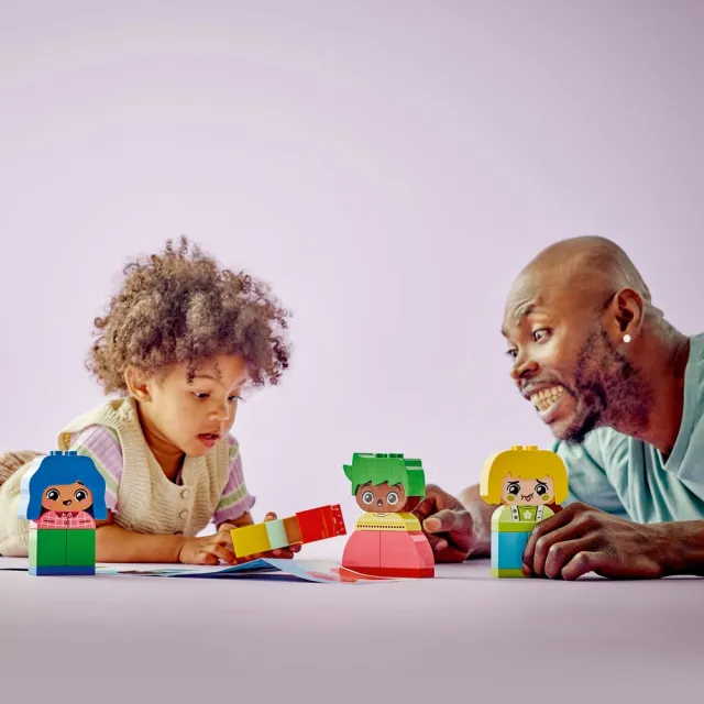 【LEGO 樂高】得寶系列 10415 情緒表達小學堂(學齡前玩具 幼兒積木)