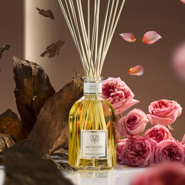 【北歐櫥窗】Dr. Vranjes Firenze Rosa Tabacco 菸薰馥玫 香氛瓶(500ML)