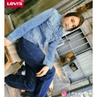 【LEVIS 官方旗艦】女款 牛仔外套 / 寬鬆版型 / 精工中藍染水洗 / 天絲棉 熱賣單品 29944-0055