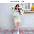 【LEVIS 官方旗艦】Fresh果漾系列 女款 復古全排釦燈心絨A字裙/精工漂染工藝/萊姆綠 熱賣單品 A3528-0002