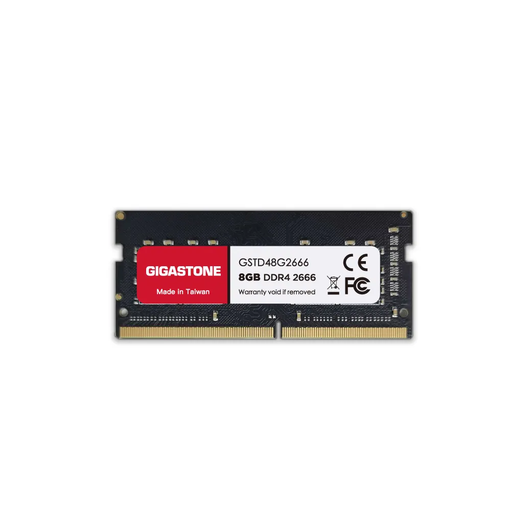 【GIGASTONE 立達】DDR4 2666MHz 8GB 筆記型記憶體 單入(NB專用)