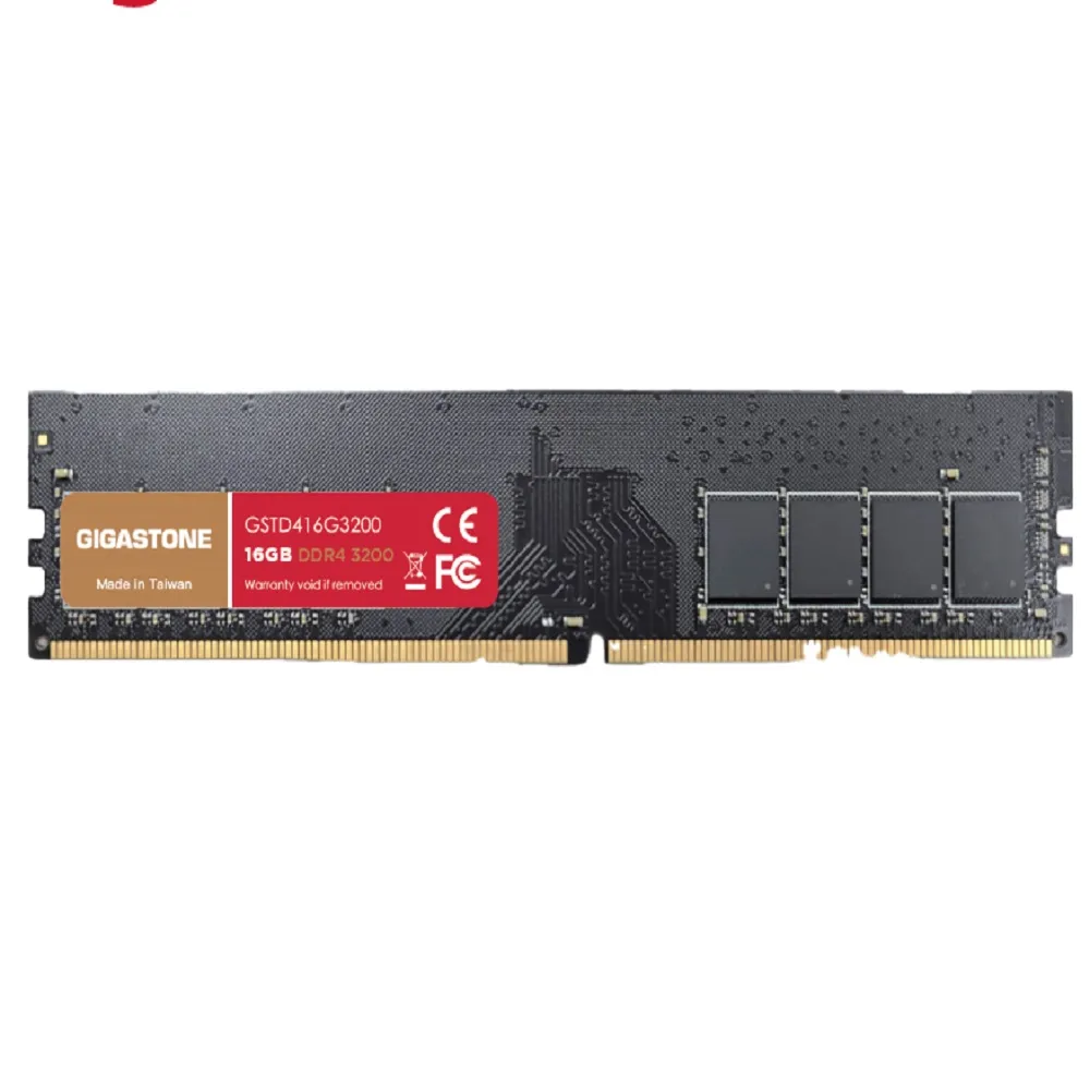 【GIGASTONE 立達】DDR4 3200MHz 16GB 超頻桌上型記憶體 單入(PC專用)