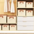 【悠活家】可堆疊硬板收納箱-中(抽拉 衣物收納盒 摺疊收納箱 衣櫃收納箱 玩具收納 分類收納 廚房收納)