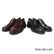 【TINO BELLINI 貝里尼】義大利進口厚底德比鞋FYCT031-A(勃根地紅)