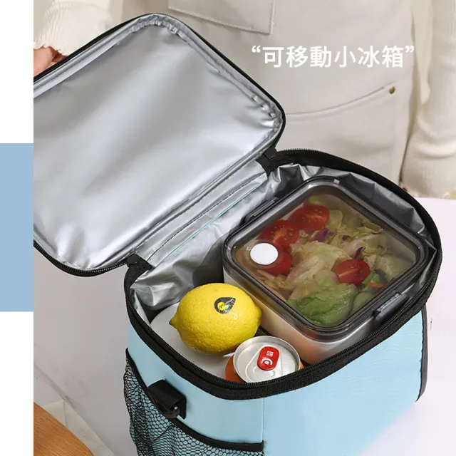 【SUNLY】大容量防水保溫保冷便當袋 上班族保溫袋  野餐袋 午餐袋 保溫飯盒袋 便當提袋