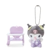 【SANRIO 三麗鷗】寶寶系列 造型玩偶附鍊&嬰兒搖椅 酷洛米