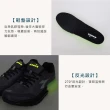 【DIADORA】男段專業避震慢跑鞋-寬楦-運動 訓練 慢跑 灰黑綠(DA73280)