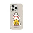 【RHINOSHIELD 犀牛盾】iPhone 14/Plus/Pro/Max SolidSuit背蓋手機殼/招財(懶散兔與啾先生)