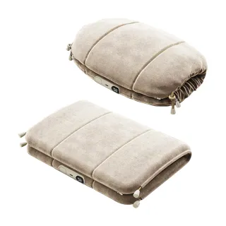 【邁巴克】USB智能暖手枕 石墨烯發熱暖暖包 冬季毛絨暖手袋(布套可拆洗)