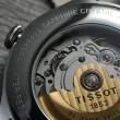 【TISSOT 天梭】官方授權 Heritage 1938 COSC 天文台認證機械錶-39mm(T1424641606200-煙煤灰色)