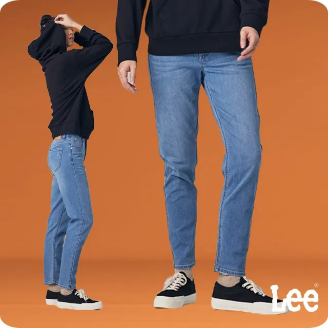 【Lee】女裝 牛仔褲 / 413 高腰標準小直筒 淺藍洗水(LB317100057)