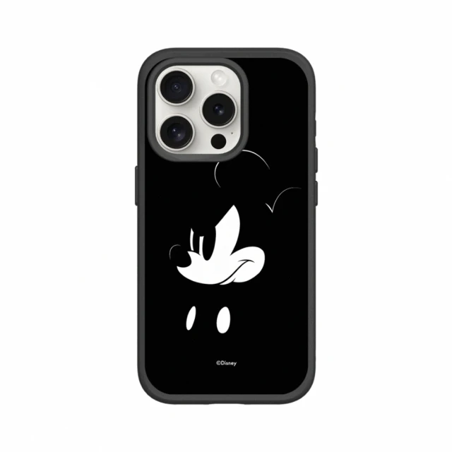 RHINOSHIELD 犀牛盾 iPhone 12 mini/Pro/Max SolidSuit背蓋手機殼/米奇系列-米奇黑設計(迪士尼)