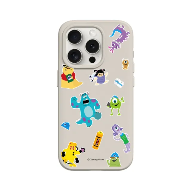 【RHINOSHIELD 犀牛盾】iPhone 12 mini/Pro/Max SolidSuit背蓋手機殼/怪獸電力公司集合(迪士尼)