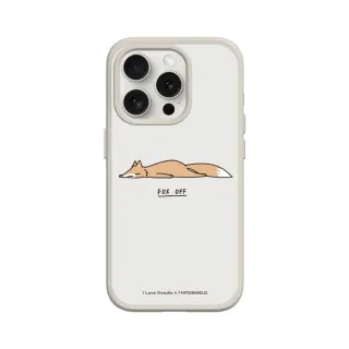 【RHINOSHIELD 犀牛盾】iPhone 13 mini/Pro/Max SolidSuit背蓋手機殼/狐狸(I Love Doodle)
