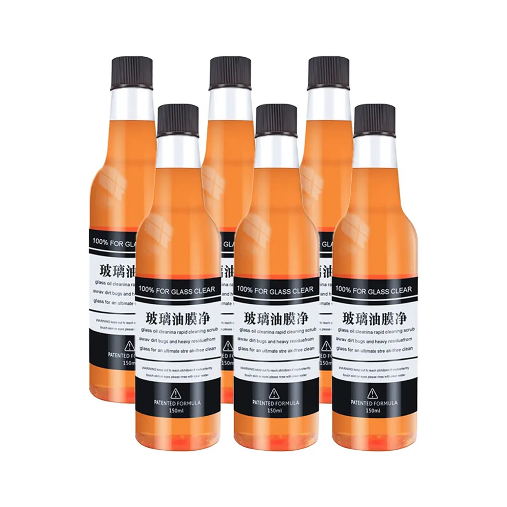 【PlSSA】汽車玻璃油膜淨150ml  6入(玻璃去油膜 玻璃清潔 玻璃清潔劑)