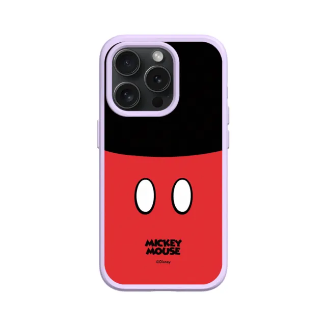 【RHINOSHIELD 犀牛盾】iPhone 13 mini/Pro/Max SolidSuit背蓋手機殼/米奇系列-米奇衣服(迪士尼)