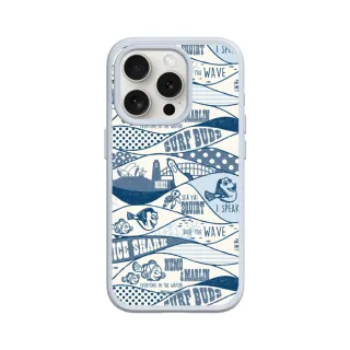 【RHINOSHIELD 犀牛盾】iPhone 14/Plus/Pro/Max SolidSuit背蓋手機殼/海底總動員-復古風(迪士尼)