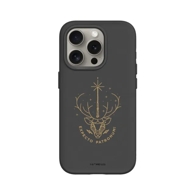 【RHINOSHIELD 犀牛盾】iPhone 14/Plus/Pro/Max SolidSuit背蓋手機殼/圖騰系列：疾疾 護法現身！(哈利波特)