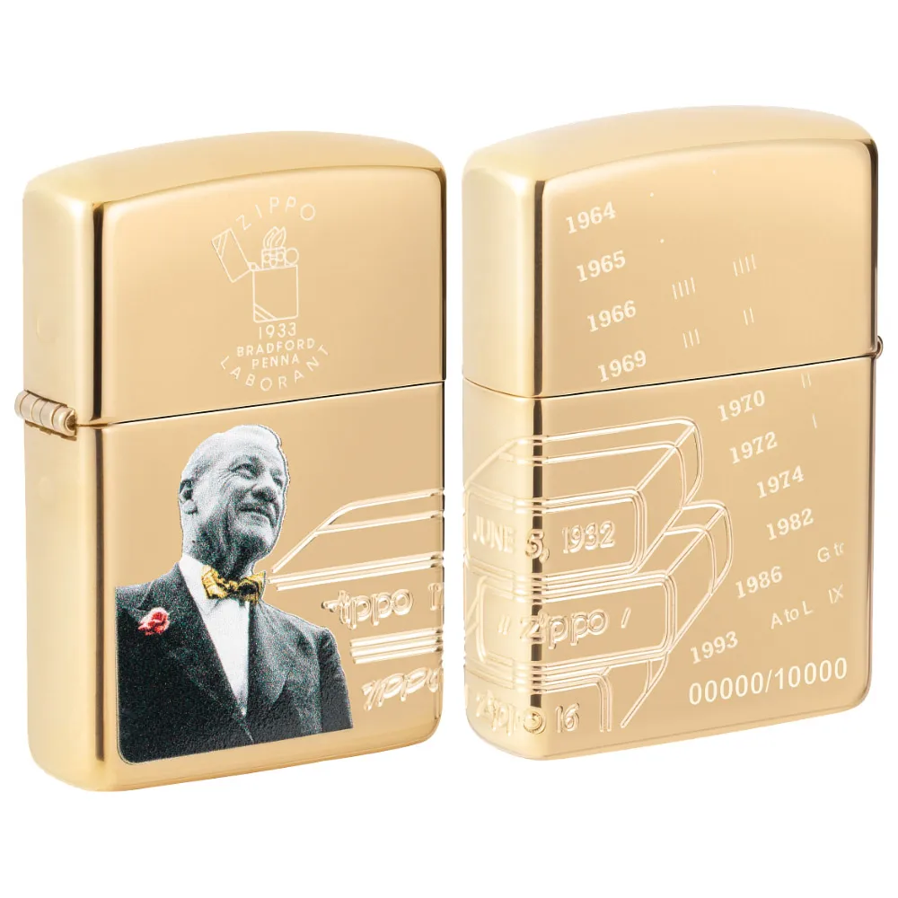 【Zippo】2023年創辦人限量款-底部進步史-加厚版-防風打火機(美國防風打火機)