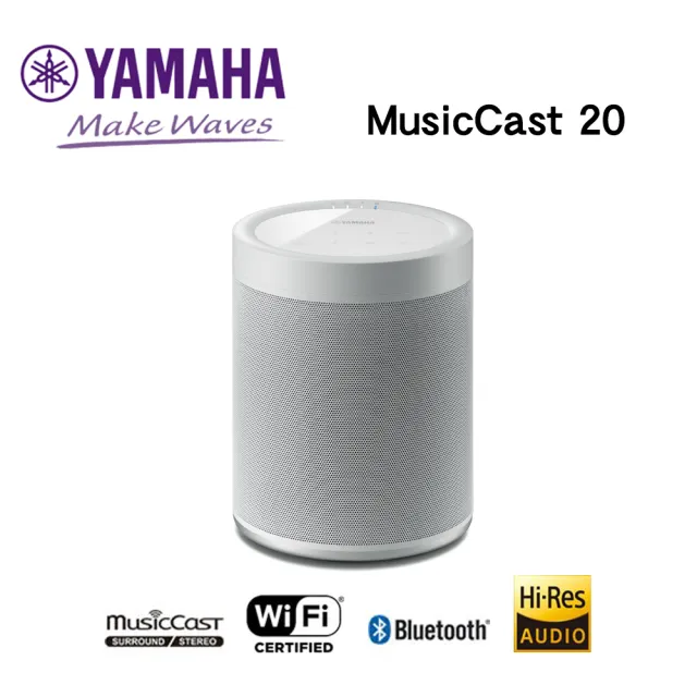 【YAMAHA 山葉】MusicCast 20 桌上型音響(WX-021)