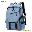 【Rosse Bags】多功能大容量情侶戶外防潑水背包(現+預  米色／黑色／藍色／粉色／灰色)