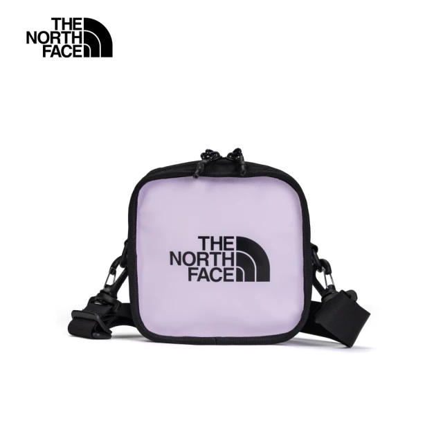 The North Face 北面男女款紫色背帶可拆式方型單肩包｜3VWSTIP