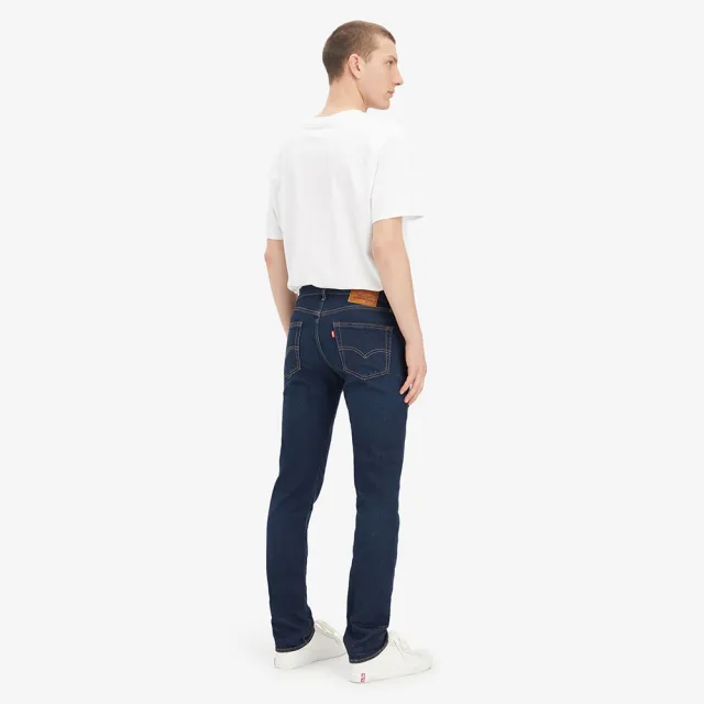 【LEVIS】男款 511低腰修身窄管牛仔褲/精工深藍染水洗/赤耳/彈性布料 熱賣單品 04511-5469