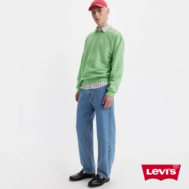 【LEVIS 官方旗艦】男款 潮流寬鬆牛仔褲 / 全新版型 / 精工淺藍水洗 人氣新品 29037-0061