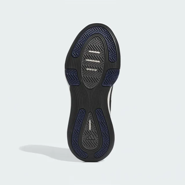 【adidas 愛迪達】籃球鞋 男鞋 運動鞋 包覆 緩震 Bounce Legends 黑白 IE7845