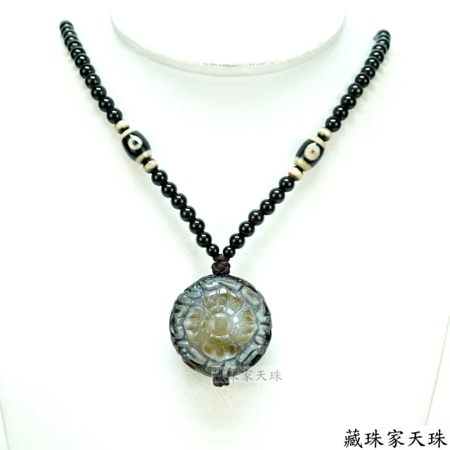 藏珠家】34mm財咒天眼+十字金剛杵天珠項鍊- momo購物網- 好評推薦-2025