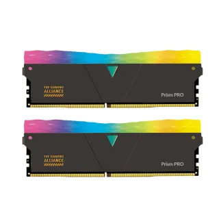 【v-color 全何】Prism Pro RGB DDR4 3600 32GB kit 16GBx2(TUF GAMING認證桌上型超頻記憶體)