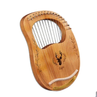 【DORA SHOP】16音 19音 箱式萊雅琴 初學推薦 桃花芯木 lyre 小豎琴 天使的樂器