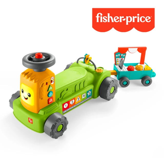 Fisher price 費雪 農場市集拖拉車(超值2件組/