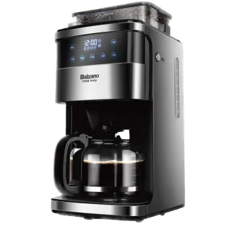 【Balzano】全自動液晶觸控研磨咖啡機BZ-CM1520