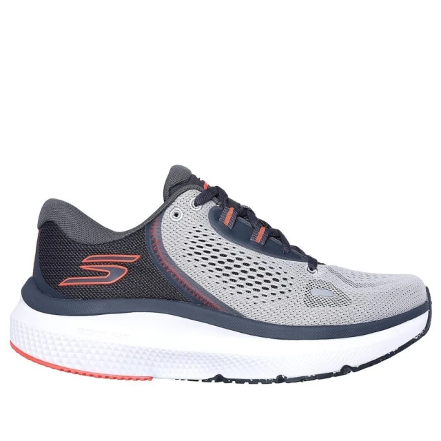 SKECHERS Go Run Pure 4 男 慢跑鞋 運動 訓練 止滑 支撐 輕量 灰橘(246082GYOR)