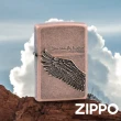【Zippo】飛越之翼-古銅灰防風打火機(美國防風打火機)