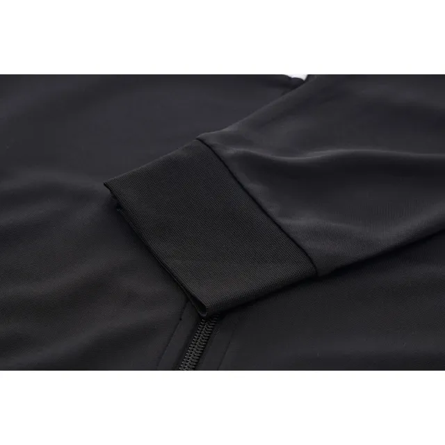 【FILA官方直營】男抗UV吸濕排汗針織外套-黑色(1JKY-1306-BK)