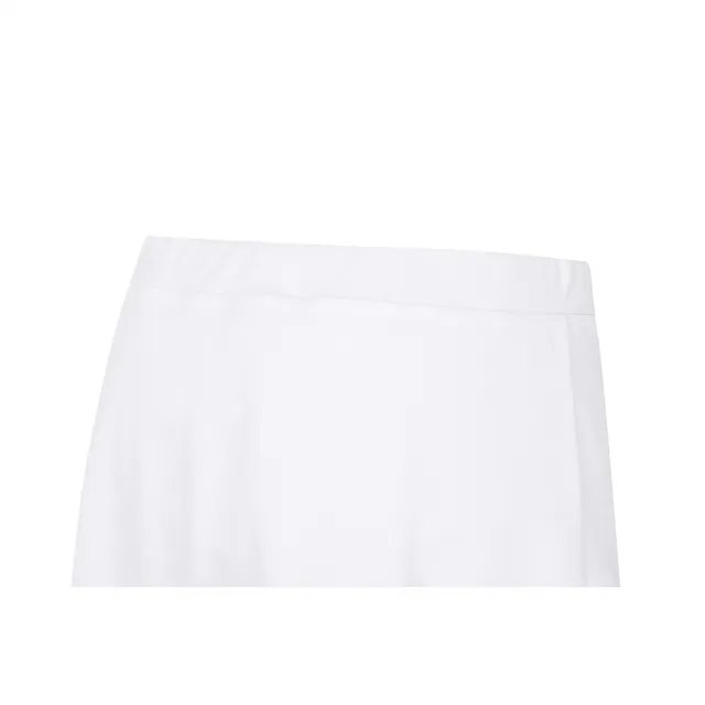 【FILA官方直營】女吸濕排汗抗UV短裙-白色(5SKY-1008-WT)