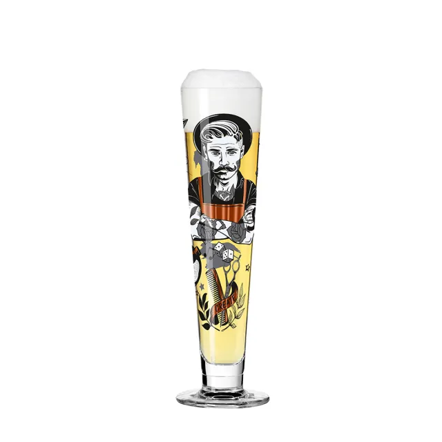 【RITZENHOFF】英雄節系列/經典啤酒杯-英雄致敬(德國製造/無鉛水晶玻璃)